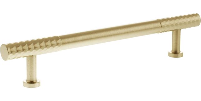Millhouse Brass Chrysler Diamond T-Bar Cabinet Pull Handle