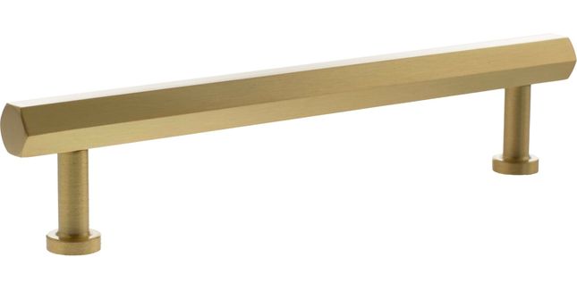 Millhouse Brass Pennington Hexagonal T-Bar Cabinet Pull Handle