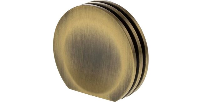 Millhouse Brass Battersea Linear Finger Pull Cabinet Knob Handle