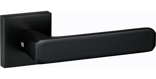 Oro &amp; Oro Galassia Lever Door Handle on Square Rose