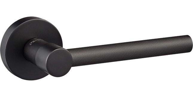 Oro &amp; Oro Stradi Lever Door Handle on Round Rose