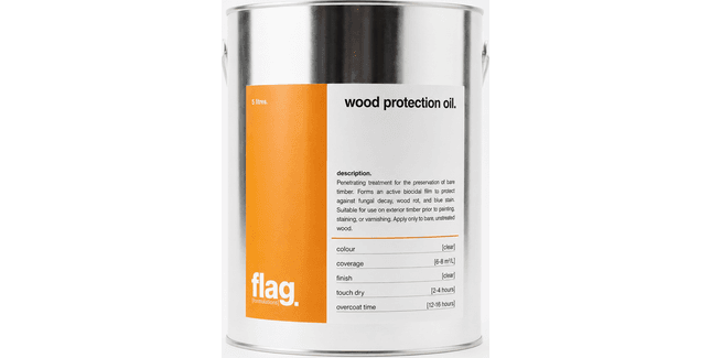 Flag Formulations - Wood Protection Oil