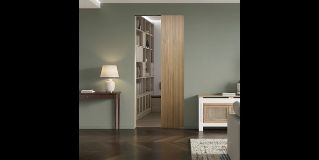 Runners Sliding Systems Valto Single Pocket Door System with Soft Close