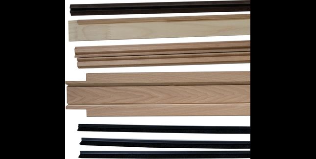 Runners 100mm Timber Jamb Kit for Standard Pocket Door c/w Brushes and Seals