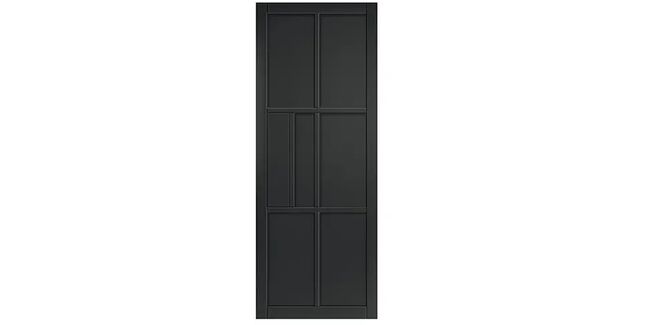 JB Kind Civic Industrial Style Black Internal Door