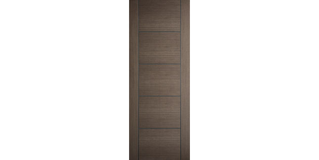 LPD Vancouver 5 Panel Ladder-Style Chocolate Grey Internal Door