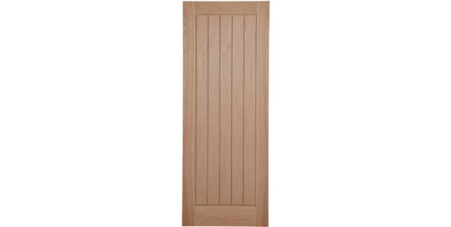 Pre-Finished Oak Cottage-Style Internal Door