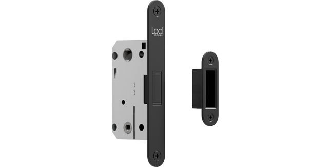 LPD Manhattan Matt Black Standard Magnetic Latch