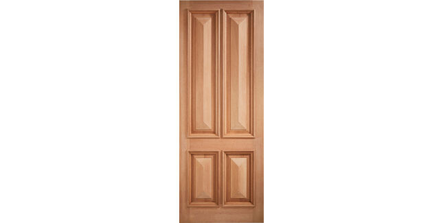 LPD Islington Unfinished Hardwood Front Door