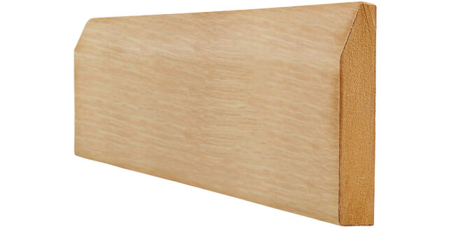 LPD Unfinished Oak Chamfered Architrave - 2200mm x 70mm (Pack of 4)