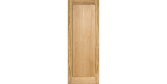 LPD Pattern 10 One Panel Unfinished Oak Internal Door