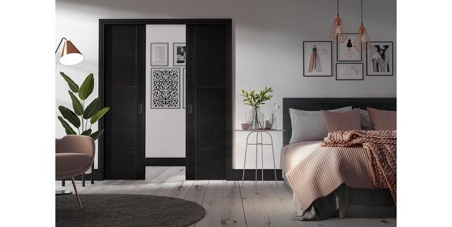 LPD Flusso Double Pocket Door Kit