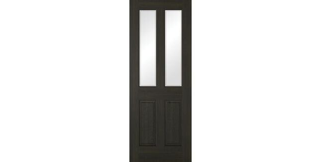 LPD Richmond Smoked Oak Pre-Finished Glazed Internal Door