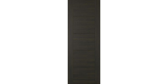 LPD Smoked Oak Vancouver 5 Panel Pre-Finished FD30 Internal Fire Door