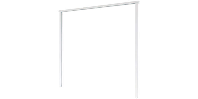 LPD Universal Garage Door Frame White Primed - 2200 x 2200 mm