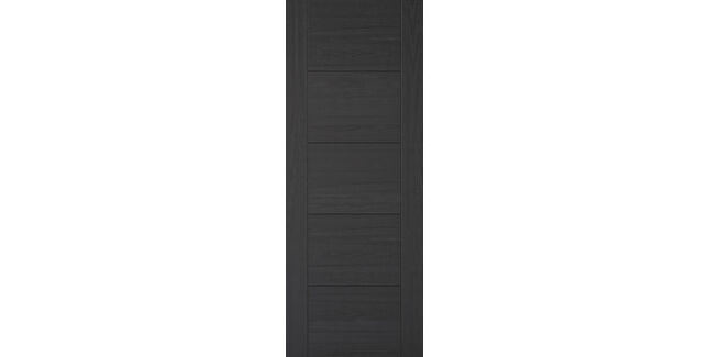 LPD Vancouver 5 Panel Pre-Finished Charcoal Black Internal Door